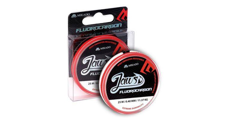 ŻYŁKA FLUOROCARBON JAWS 0.40mm/11.37kg/25m MIKADO ZFLJ01-040-25