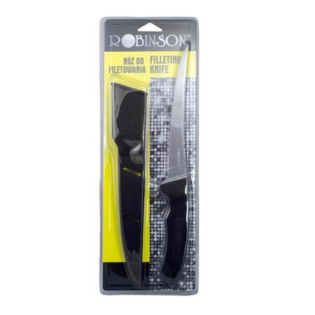 Nóż do filetowania z gum.ręk.,dł.30cm Robinson 89-RP-003