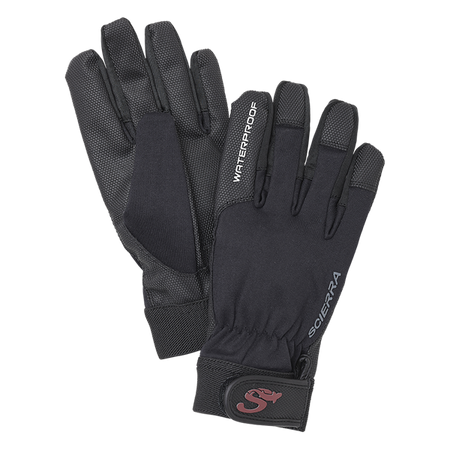 WATERPROOF FISHING GLOVE M BLACK Scierra (76556)