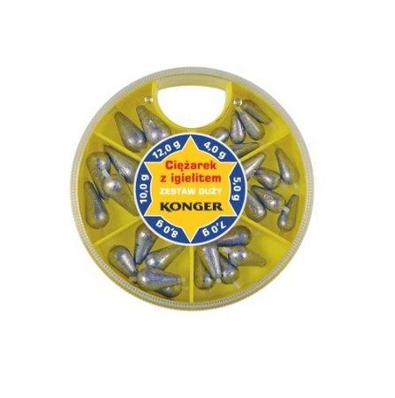 CIĘŻAREK Z IGIELITEM ZESTAW DUŻY 1.OP 665019003