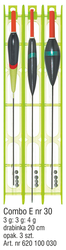 ZESTAW SPŁAWIKOWY COMBO E NR.30 OP.3SZT KONGER 620100030