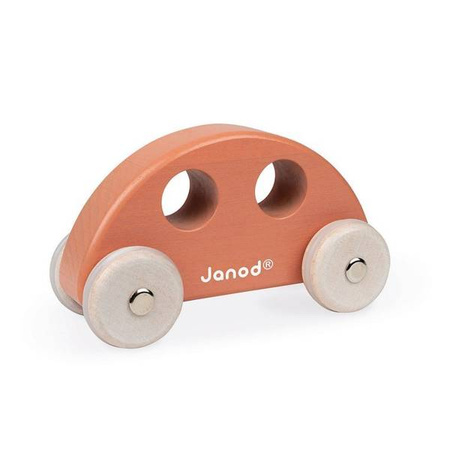 Drewniane pojazdy Sweet Cocoon, opakowanie zbiorcze 8 sztuk (3 modele: 3+3+2), Janod