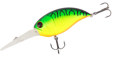 WOBLER CRAZY CRANK - 62mm/19.7g/FIRE TIGER - PŁYWAJĄCY - op.1szt. MIKADO PWF-CC-62F-FT