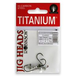 Główki Jigowe Robinson Titanium, rozm. 6/0, 36g (3szt) Robinson 04-P-060-36