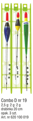 ZESTAW SPŁAWIKOWY COMBO D NR.19 OP.3SZT KONGER 620100019