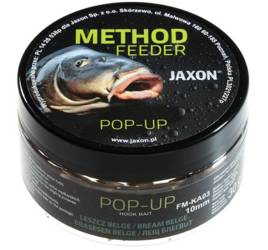 KULKI PROTEINOWE POP-UP METHOD FEEDER 10MM LESZCZ BELGE 30G JAXON FM-KA03