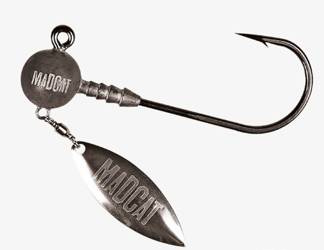 GŁÓWKA JIGOWA Z BLASZKĄ MADCAT JIGHEAD WITH BLADE / 40GR DAM 5796040
