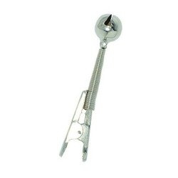 Dzwonek pojedynczy niklowany 16mm Robinson 99-D1-116