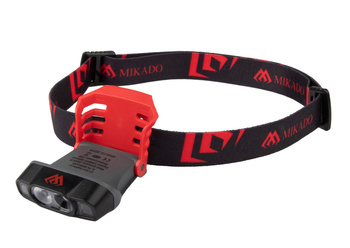 LATARKA - Z KLIPSEM UNIWERSALNYM - 260 LUM + CZUJNIK RUCHU  - op.1szt. MIKADO AML01-2214