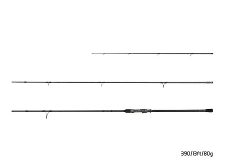 Delphin Opium BlacxFEEDER 3G TechnoCORK + 3 szczytówki 13ft/390cm/80g Delphin (101003126)