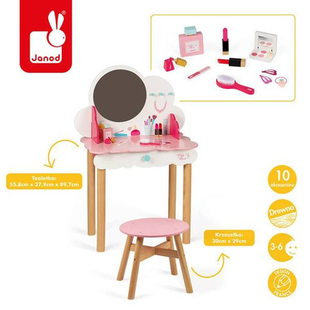 Toaletka z akcesoriami mała Miss, Janod