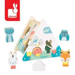 Trójkątny sorter kształtów Pure, Janod