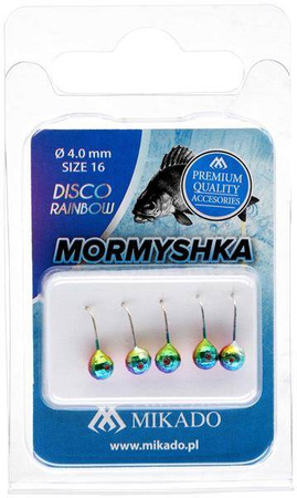 MORMYSHKA OKRĄGŁA DISCO RAINBOW 3.5 - op.5szt. MIKADO AM-POD-002-3.5-DR