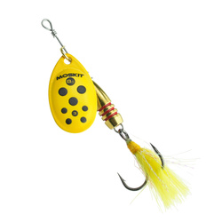 Błystka Moskit rozm.0 - Black Tracks (5szt) Robinson 41-M0-M06-F