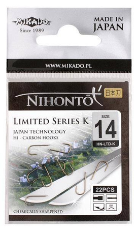 HACZYK WYCZYNOWY NIHONTO - LIMITED SERIES K Nr 14 BR - torebka 22 szt. MIKADO HN-LTD-K-14BR