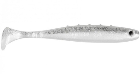 GUMA RIPPER Aggressor PRO 3"/7.5cm 4szt PEARL/CLEAR silver glitter DRAGON CHE-AG30D-01-910