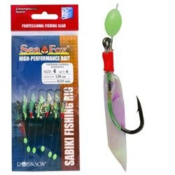 Przywieszka śledziowa Sea Fox, r. 6, 6 szt. Sea Fox 45-ZA-S02-6