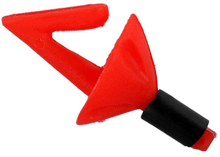 KLIPS - ZACZEP Z TARCZĄ - CZERWONY - op.3szt. MIKADO AM-SUR-ZK01-R