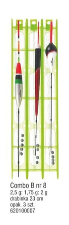 ZESTAW SPŁAWIKOWY COMBO B NR.8 OP.3SZT KONGER 620100008