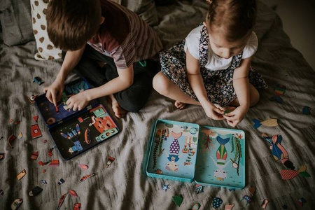 Mudpuppy Magnetyczne postacie Kotko-syrenka 4+