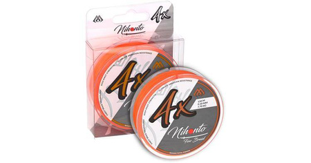 PLECIONKA NIHONTO FINE BRAID  016 ORANGE 15M