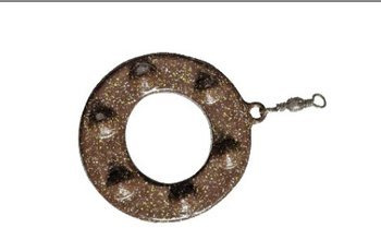 CIĘŻAREK SPIKED RING BRĄZOWY CAMOU 150g OP.1SZT PRO CARP KONGER 665006150