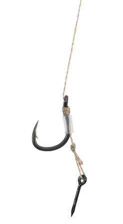 PRZYPON MF - MF14 Z IGŁĄ - hak z zadziorem nr 6 / plecionka: 0.16mm/10cm - op.8szt.