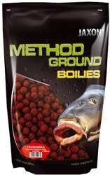KULKI PROTEINOWE METHOD GROUND 16MM TRUSKAWKA 1KG JAXON FG-KP03