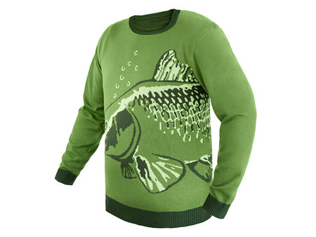 Sweter z dzianiny Delphin CARP M Delphin (101004254)