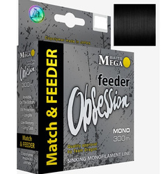Żyłka MegaBAITS  OBSESSION  Match & FEEDER 300 m 0.20 mm/4.80 kg czarna    DRAGON PDF-30-26-420