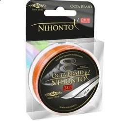 PLECIONKA NIHONTO OCTA BRAID  010 ORANGE 10M MIKADO Z23O-010