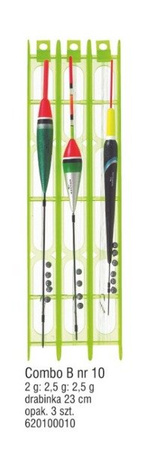 ZESTAW SPŁAWIKOWY COMBO B NR.10 OP.3SZT KONGER 620100010