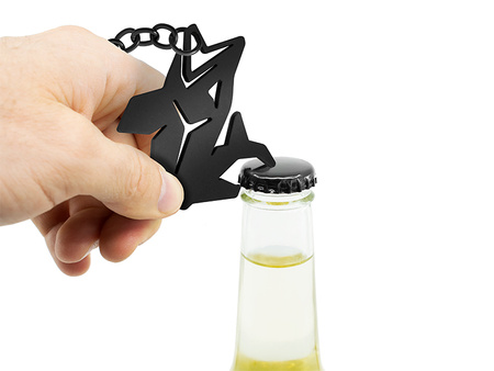 Brelok z otwieraczem do butelek Delphin PIKENER czarny Delphin (101005928)