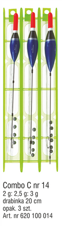 ZESTAW SPŁAWIKOWY COMBO C NR.14 OP.3SZT KONGER 620100014