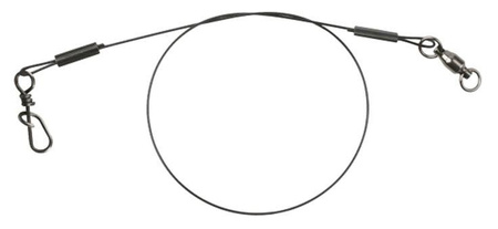 PRZYPON STALOWY JAWS W OTULINIE 25 cm x 20 kg - op.2szt MIKADO HDJ05-25-20