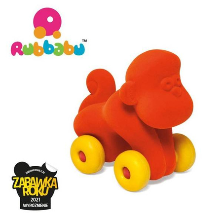 Rubbabu Zestaw 6 sensorycznych zwierzątek - pojazdów (opakowanie zbiorcze 6 szt.)