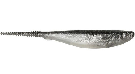 Jerkbait Jerky PRO - SMOKED PEARL 5"/12,5cm 5 szt./bag PEARL/CLEAR SMOKED silver glitter BOX DRAGON CHE-JK50D-01-810