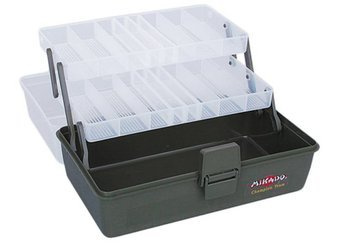 PUDEŁKO ABM 304 CIEMNY ZIELONY (30 x 17 x 14 cm) MIKADO UABM-304 GREEN