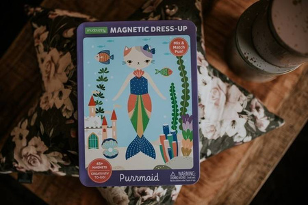 Mudpuppy Magnetyczne postacie Kotko-syrenka 4+