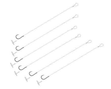 Przypon feederowy Delphin FLR Quickstop / 6szt 8cm #8 SM Delphin (101001023)