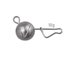 V-Point - główka/cięzarek spinningowy z agrafką 3 szt. agrafka wygięta Italian 10 g    DRAGON PDF-599-100-002