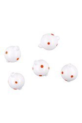 PŁYWAJĄCE KULKI - BIAŁO/CZERWONE - śr. 16mm - op.5szt. MIKADO AM-SUR-KU02-16-W/R