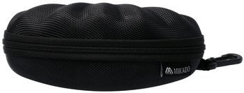 ETUI NA OKULARY - CZARNE MIKADO AMO-0001-B
