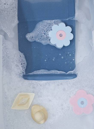 Beaba Leżaczek – wkładka do kąpieli dla niemowląt Parma Grey
