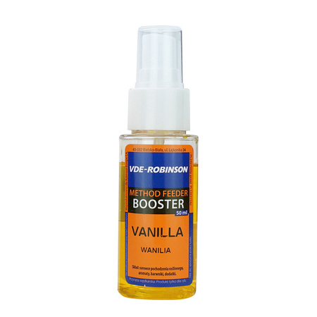 Dodatek VDE-Robinson Booster z atomizerem, wanilia, 50ml VDR Team 62-D1-VAN