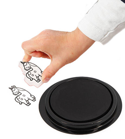 Zestaw kreatywny Stempelki Jednorożce 3+, Janod KOLEKCJA 2022