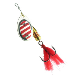 Błystka Moskit rozm.0 - Red Zebra (5szt) Robinson 41-M0-S05-F