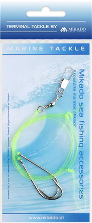 ZESTAW MORSKI - SIMPLE BOOM RIG 0.60mm - hak 3/0 MIKADO LS-B280-3/0