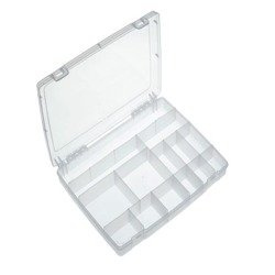 Pudełko z 14 przegródkami, 32,5x25,5x5,2cm, przezroczyste Panaro 74-Y-192/14N