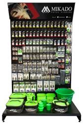 REGAŁ-PRZYŚCIENNY JAWS (133cm x 76cm x 220cm) - op.1szt. MIKADO R-REG-003